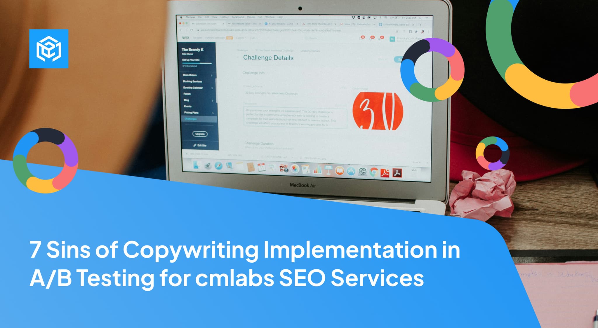 7 Sins of Copywriting Implementation in A/B Testing for cmlabs SEO Services Image Cover