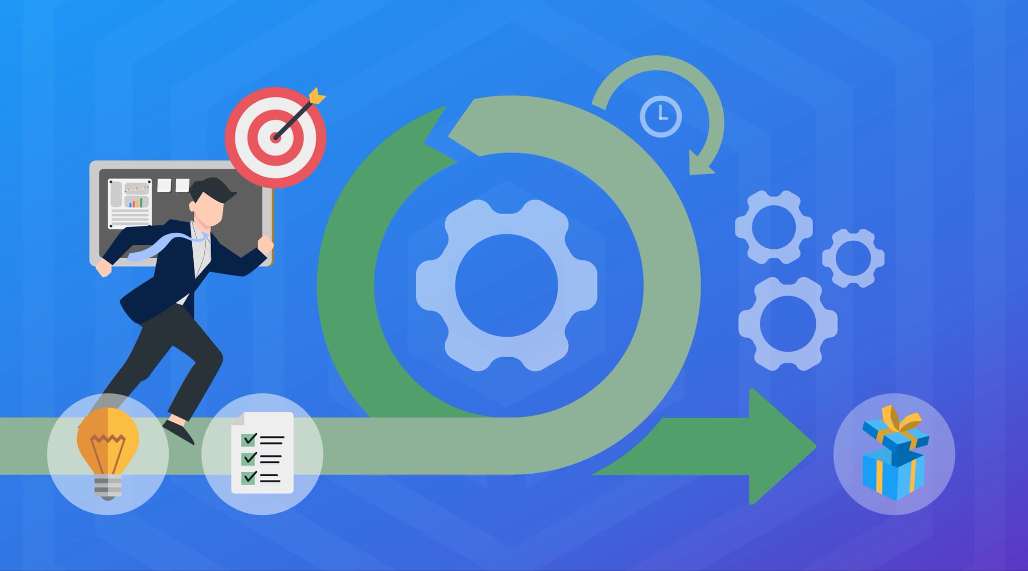 Scrum Methodology: Definition, Principles, and Work Phases Image Cover