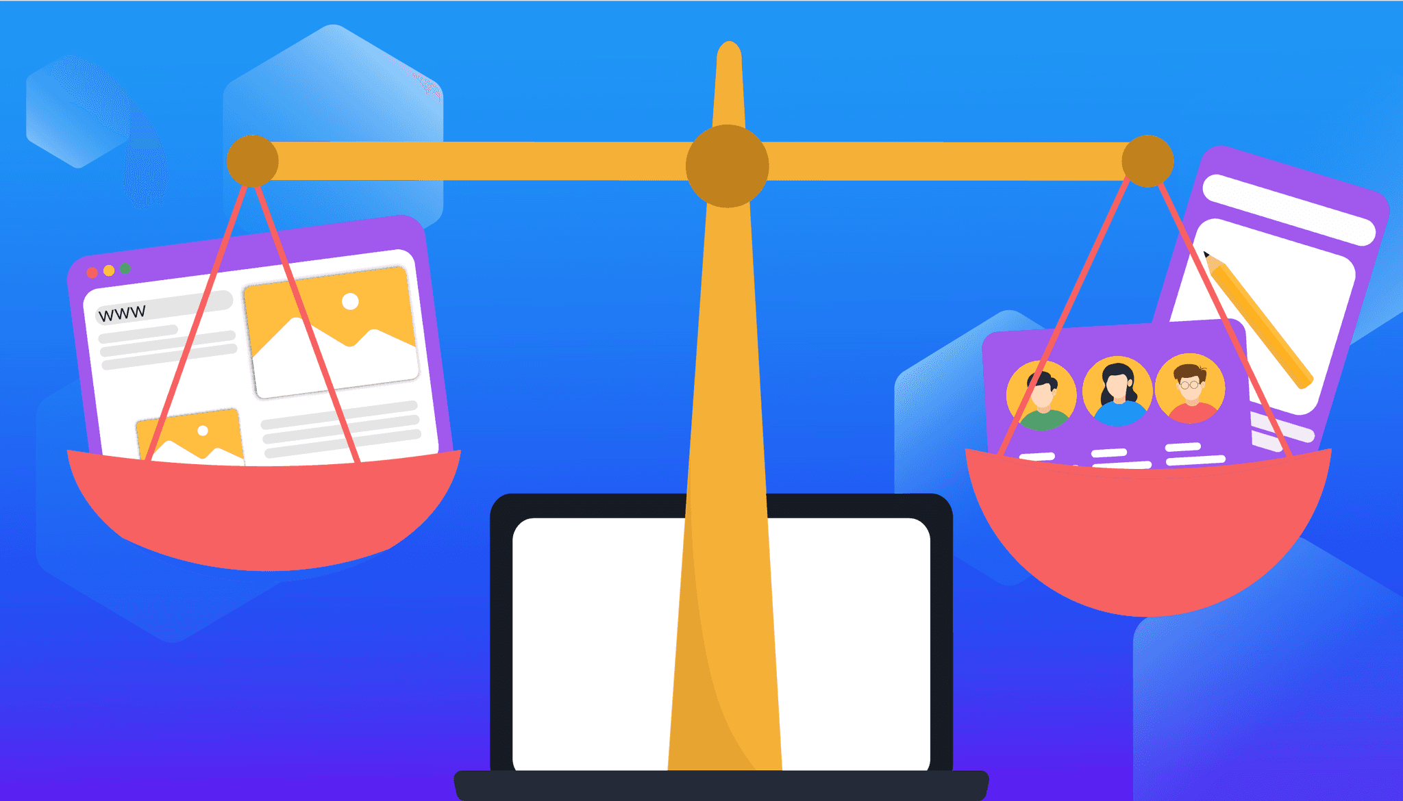 9 Blog and Website Differences and Their Examples Image Cover
