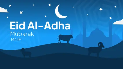 Eid Al-Adha Mubarak 1444H image