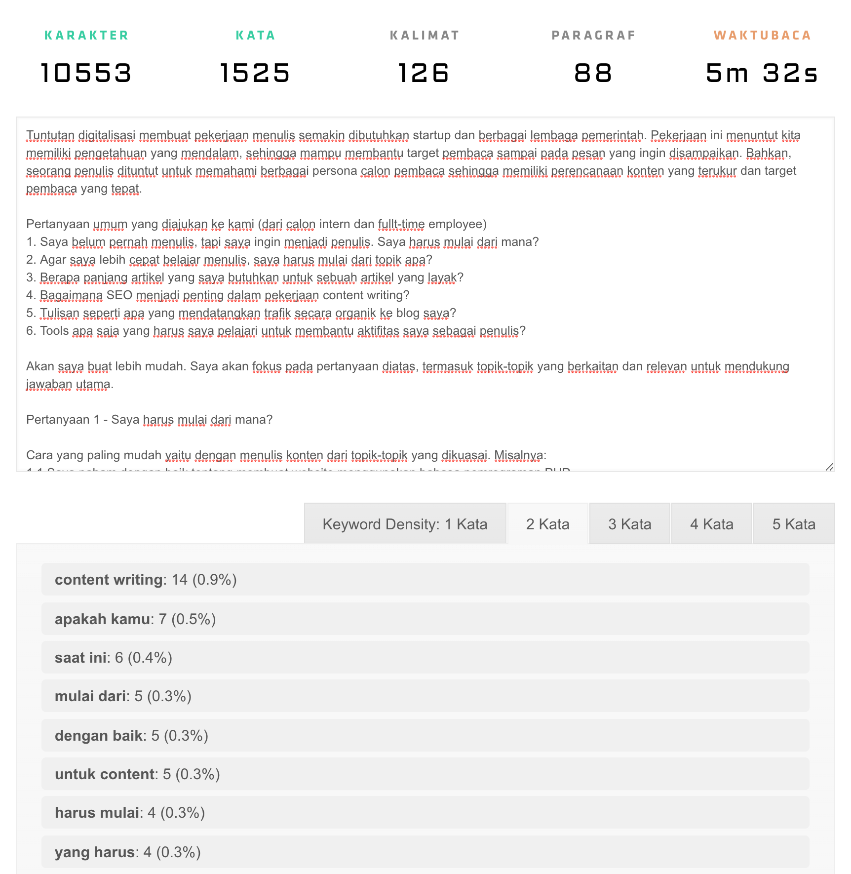 word counter online